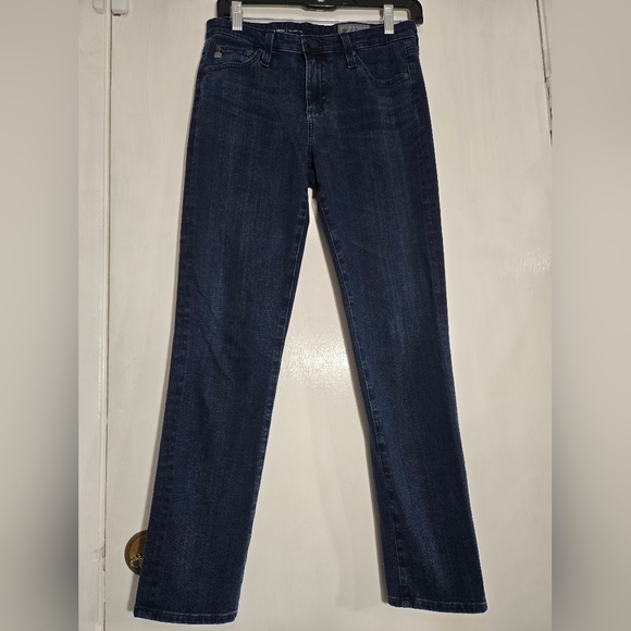 AG Jeans Prima Ankle Cigarette Leg Dark Wash Jeans Sz 27 contour 360 - Picture 2 of 14